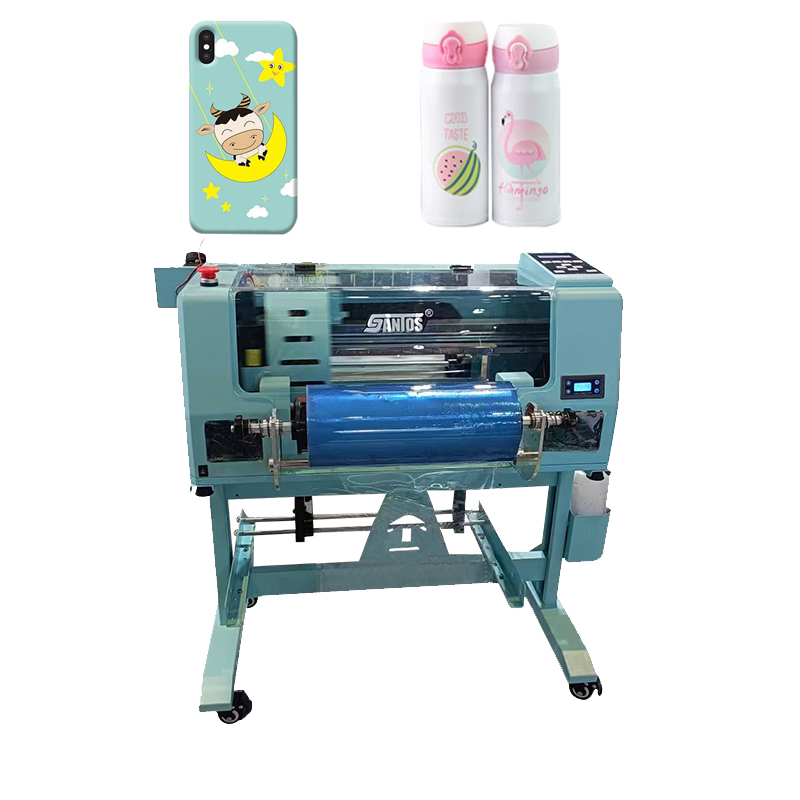 Commercial Uv Printing Machine - เครื่องพิมพ์สติกเกอร์คริสตัล A3 แบบพิมพ์สองด้าน ขนาด 320 มม.
