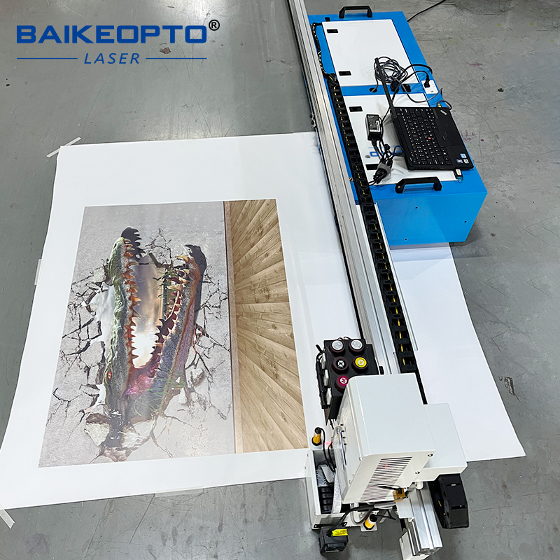 Commercial Wall Printing Machine - เครื่องพิมพ์ผนังเชิงพาณิชย์ เครื่องพิมพ์อิงค์เจ็ท 3 มิติ ภาพจิตรกรรมฝาผนังแบบกำหนดเองสำหรับธุรกิจตกแต่งบ้าน
