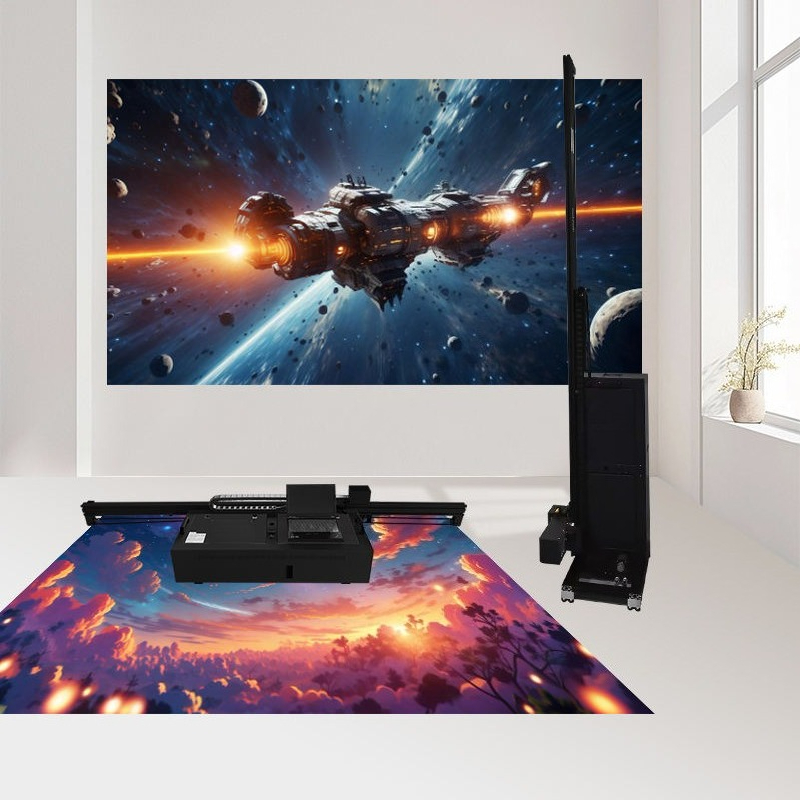 Commercial Wall Printing Machine - เครื่องพิมพ์ UV อเนกประสงค์สำหรับพิมพ์บนผนัง, เครื่องพิมพ์กราฟิกแนวตั้งสำหรับการใช้งานในที่อยู่อาศัย เชิงพาณิชย์ และเชิงวัฒนธรรม