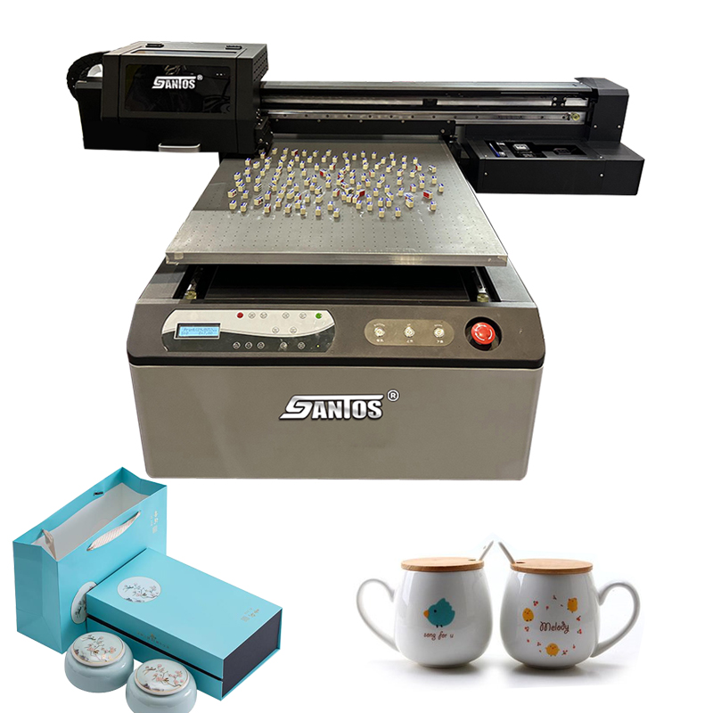 Commercial Uv Printing Machine - แบน UV พิมพ์เครื่อง 60*90 ซม.เครื่องพิมพ์อิงค์เจ็ทคุณภาพสูง Printheads