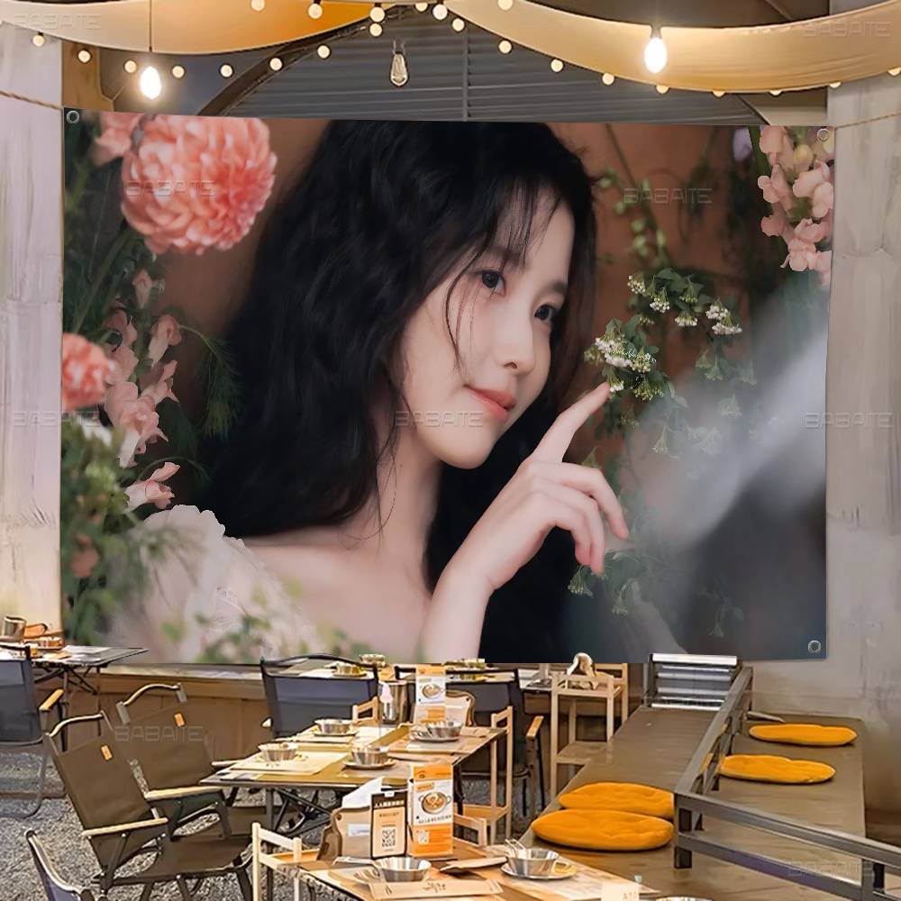 Commercial Printing Company - นักร้องชาวเกาหลี ไอยู บริษัทธงโฆษณาเชิงพาณิชย์ บริษัทพิมพ์ธง ปาร์ตี้แบนเนอร์