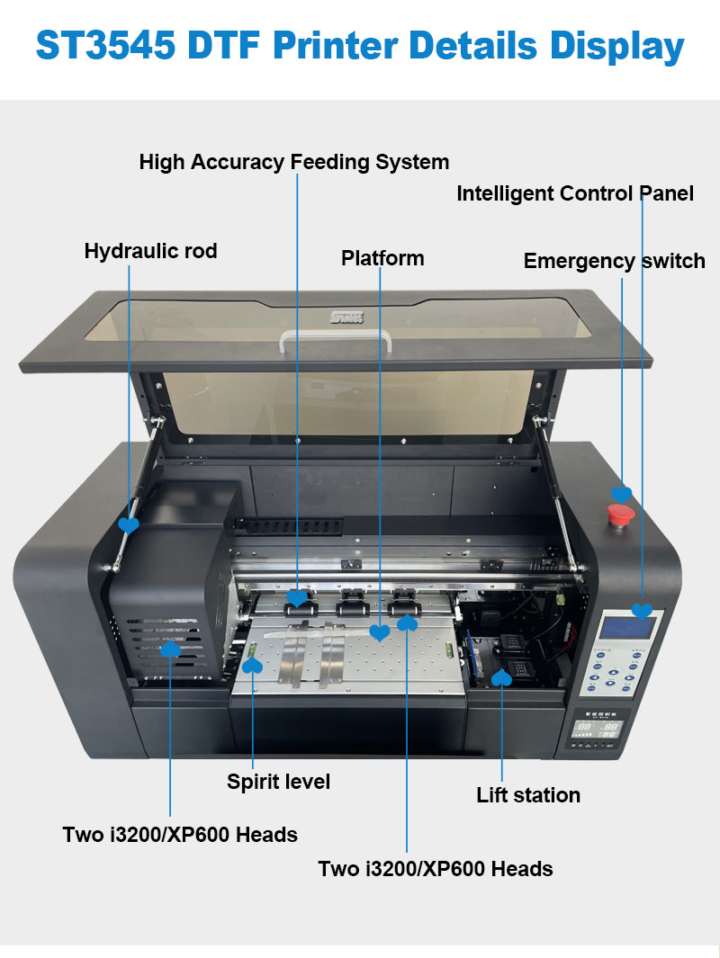 เครื่องพิมพ์ DTF ขนาด 30 ซม. A - Commercial Shirt Printing Machine บทวิจารณ์และราคา
