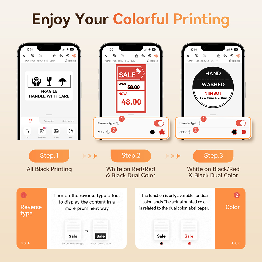 เครื่องพิมพ์ฉลาก Niimbot B21 P - Commercial Shirt Printing Machine บทวิจารณ์และราคา
