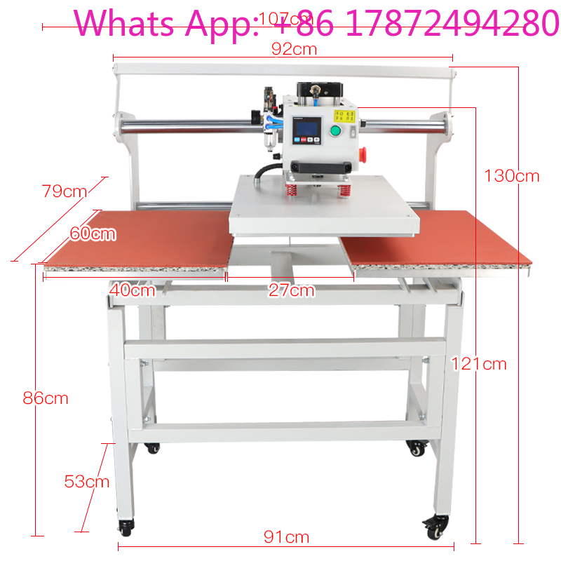 เครื่องรีดร้อนแบบสไลด์ไฟฟ้าคู่ - Commercial Shirt Printing Machine บทวิจารณ์และราคา