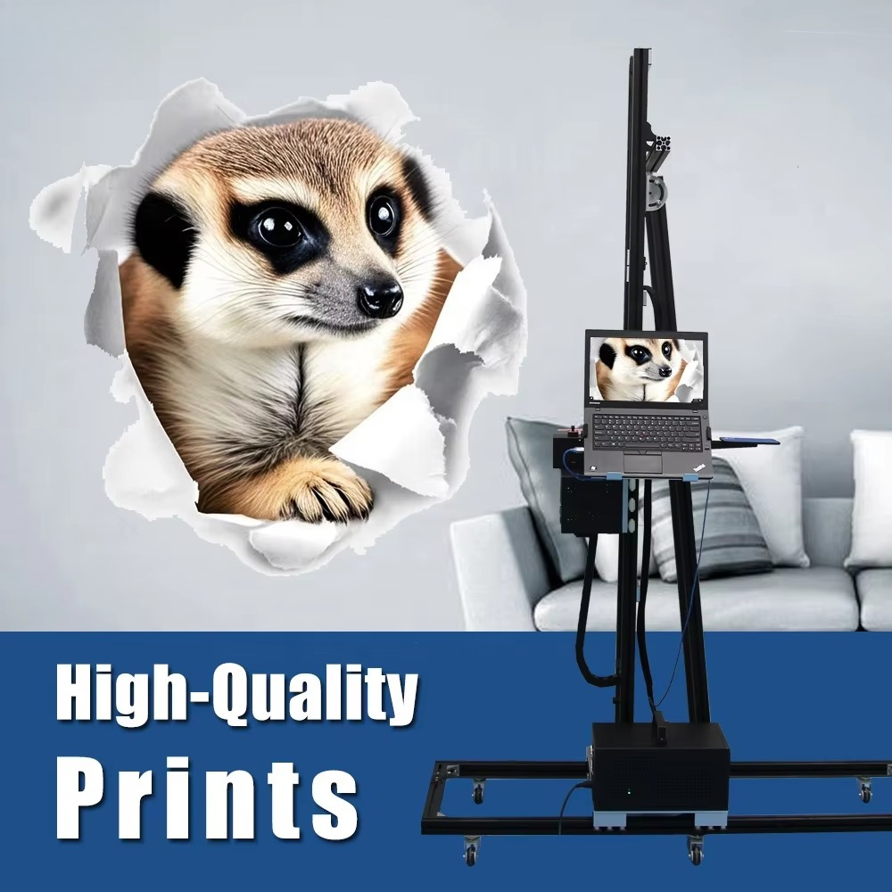 เครื่องพิมพ์อิงค์เจ็ทแนวตั้ง T - Commercial Wall Printing Machine บทวิจารณ์และราคา