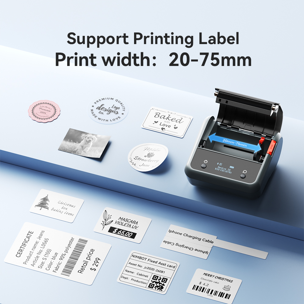 Niimbot B3S เครื่องพิมพ์ฉลากไร - Commercial Printing Paper บทวิจารณ์และราคา