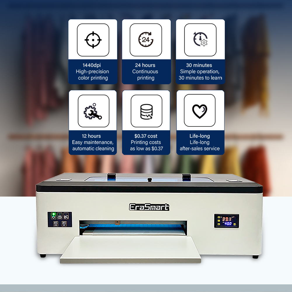 Erasmart ชุดเครื่องพิมพ์อิงค์เ - Commercial Shirt Printing Machine บทวิจารณ์และราคา
